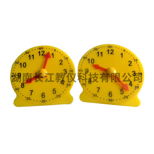 鐘表模型學(xué)生用，兩針，非聯(lián)動(dòng)